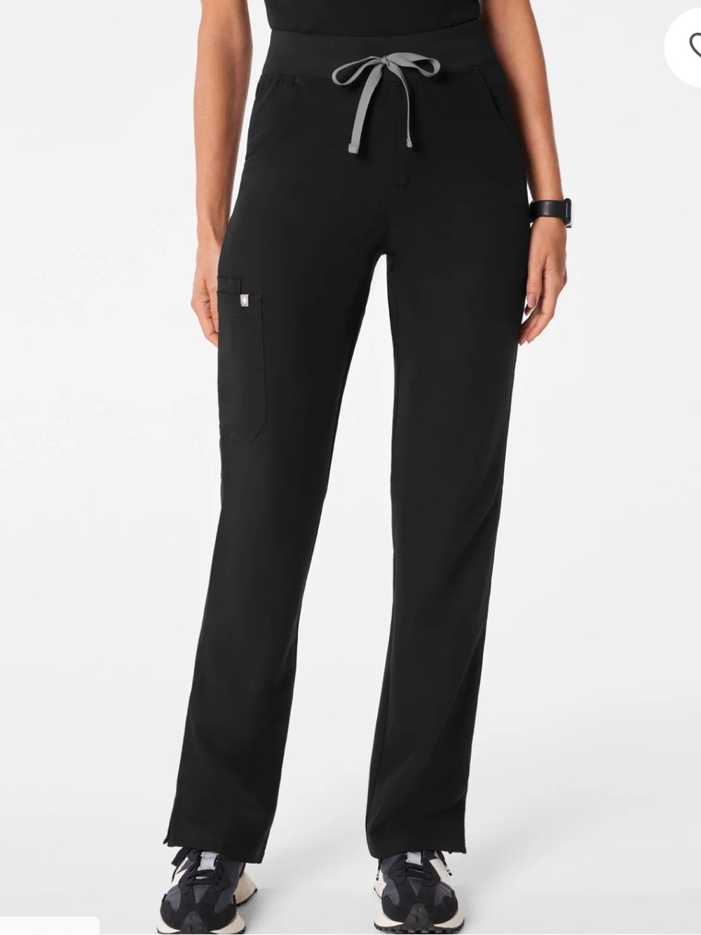 FIGS Kade High-Rise Straight-Leg Scrub Pant